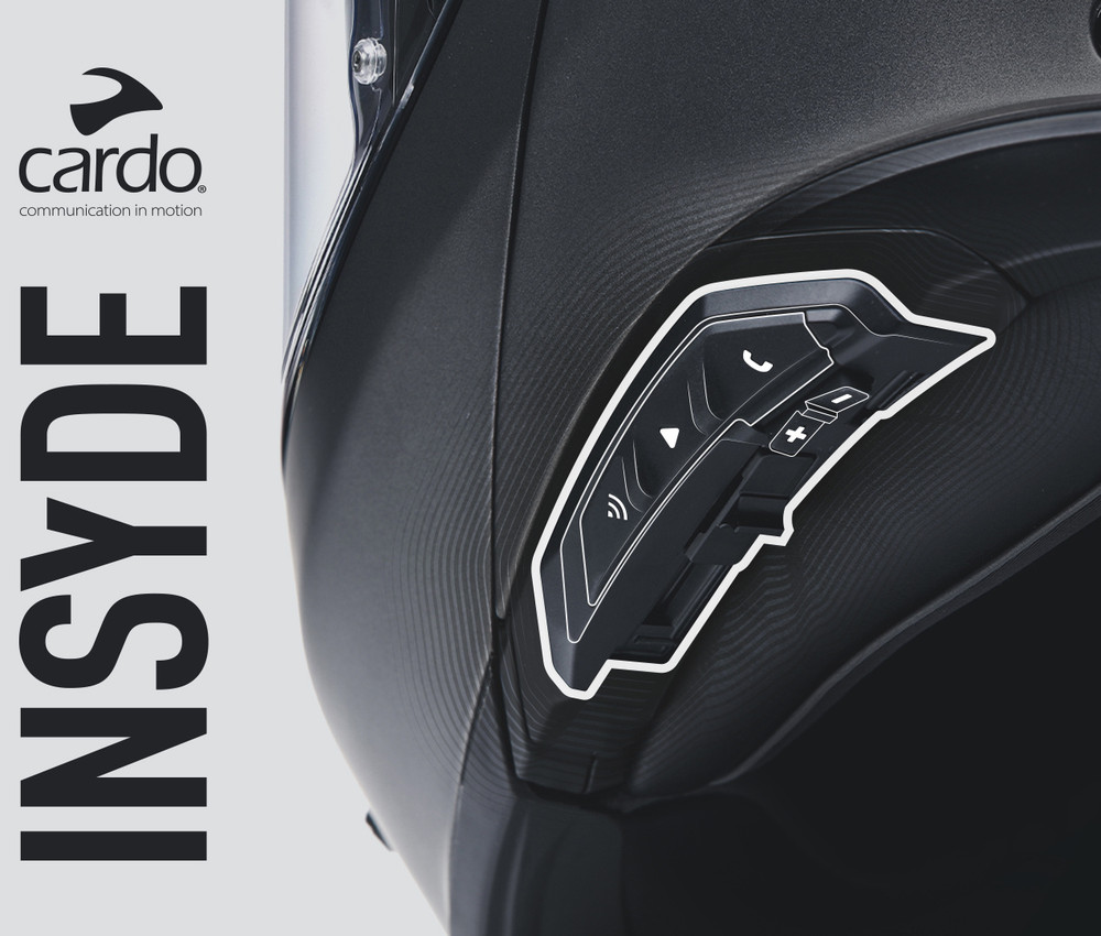 AGV INSYDEはインターコムを内蔵可能