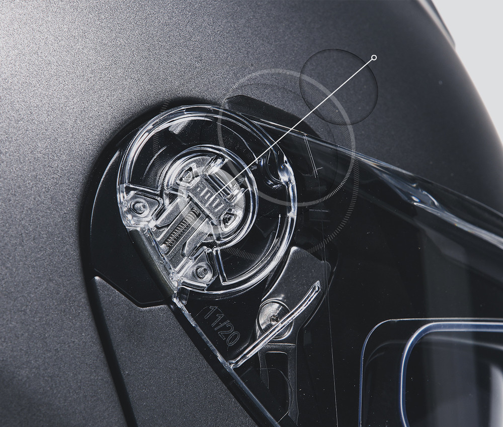 バイザーメカニズムは最小限に