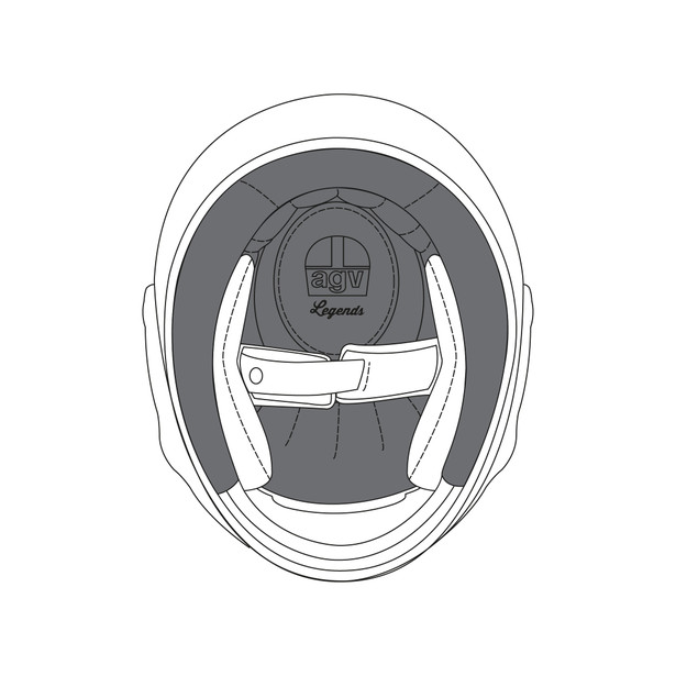 17018円 【一部予約販売】 AGV X3000 ヘルメット用 シールド Shield YI