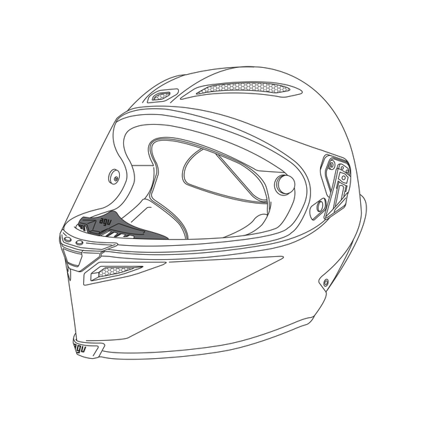PISTA GP RR - パーツ - AGV ヘルメット【公式】